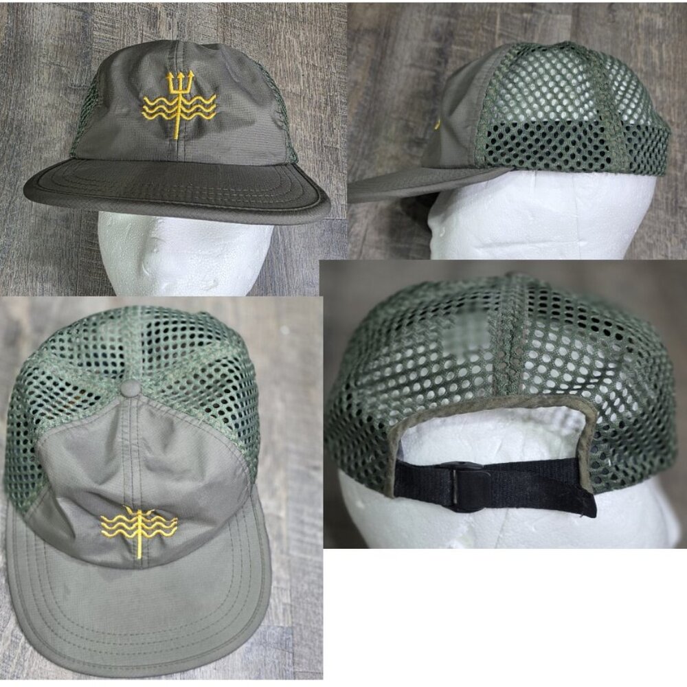 CAROLINA SURF BRAND Hat North Carolina Surfing Hat Trident Surt Hat Green